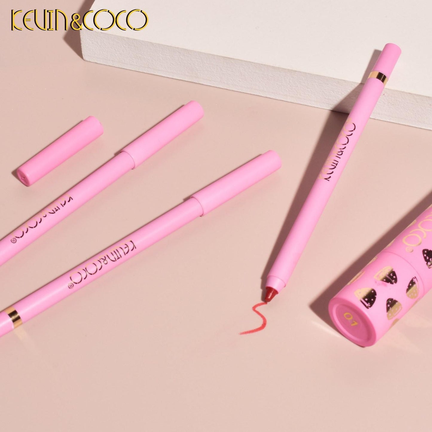 Kevin & Coco Stay Wild Lip Stick + Lip Pencil Set