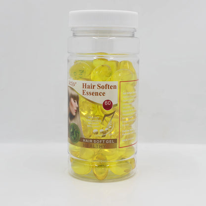 Actio Vitamin Shine Soft Gel Hair Growth Conditioning Oil Repair Hair Scalp Care 60pcs Capsules Bottle