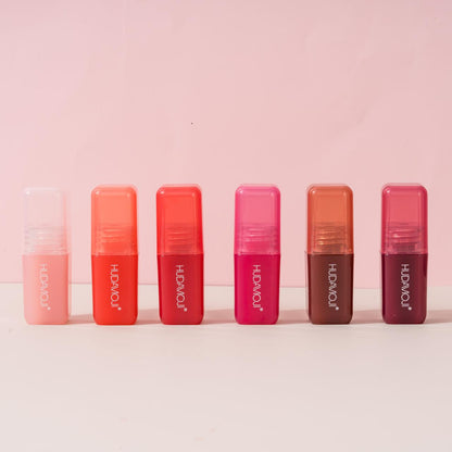 Hudamoji Shine Lipgloss 6Pcs Set