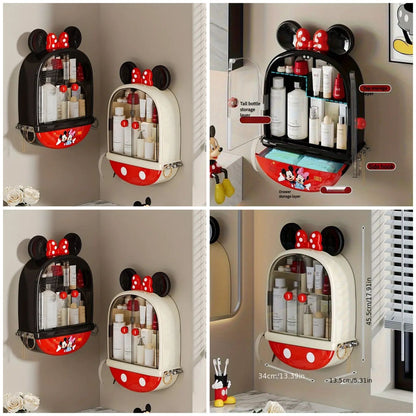 Mickey Mouse Bathroom Cosmetic Shelf Wall-Mounted