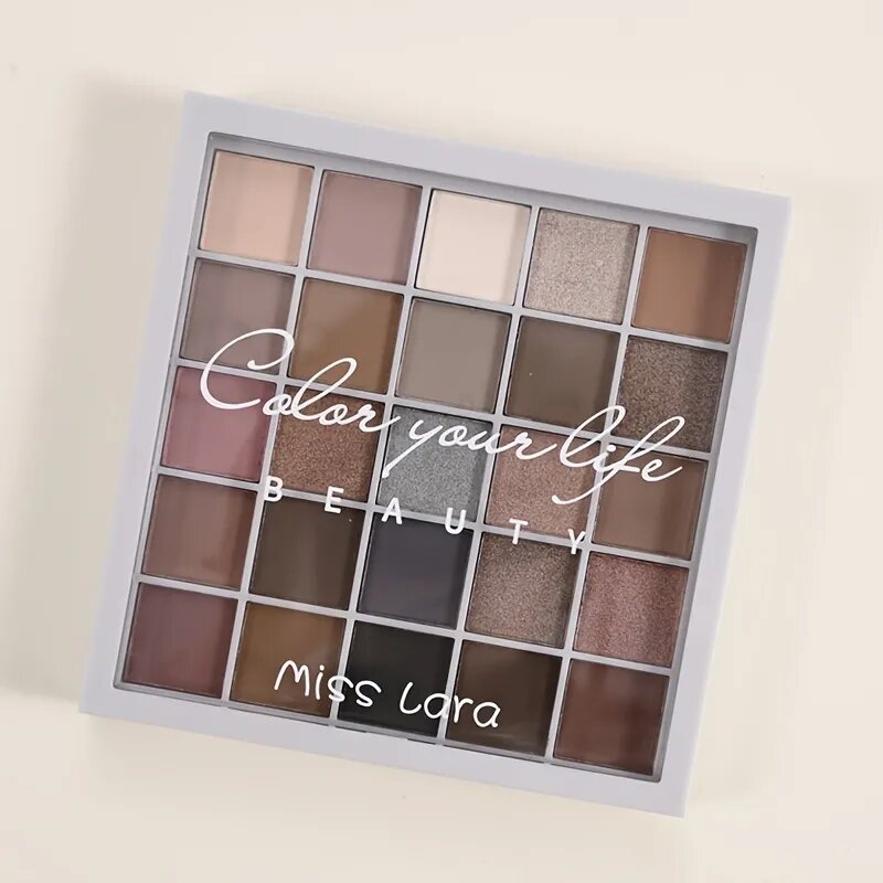 Miss Lara Eyeshadow Palette, 2In1 Hairline & Eyebrow Shaping Stamp & 3in1 Blusher + Highlighter