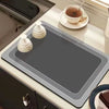 Anti Slip Simple Countertop Table Mat Dish Drying Mat