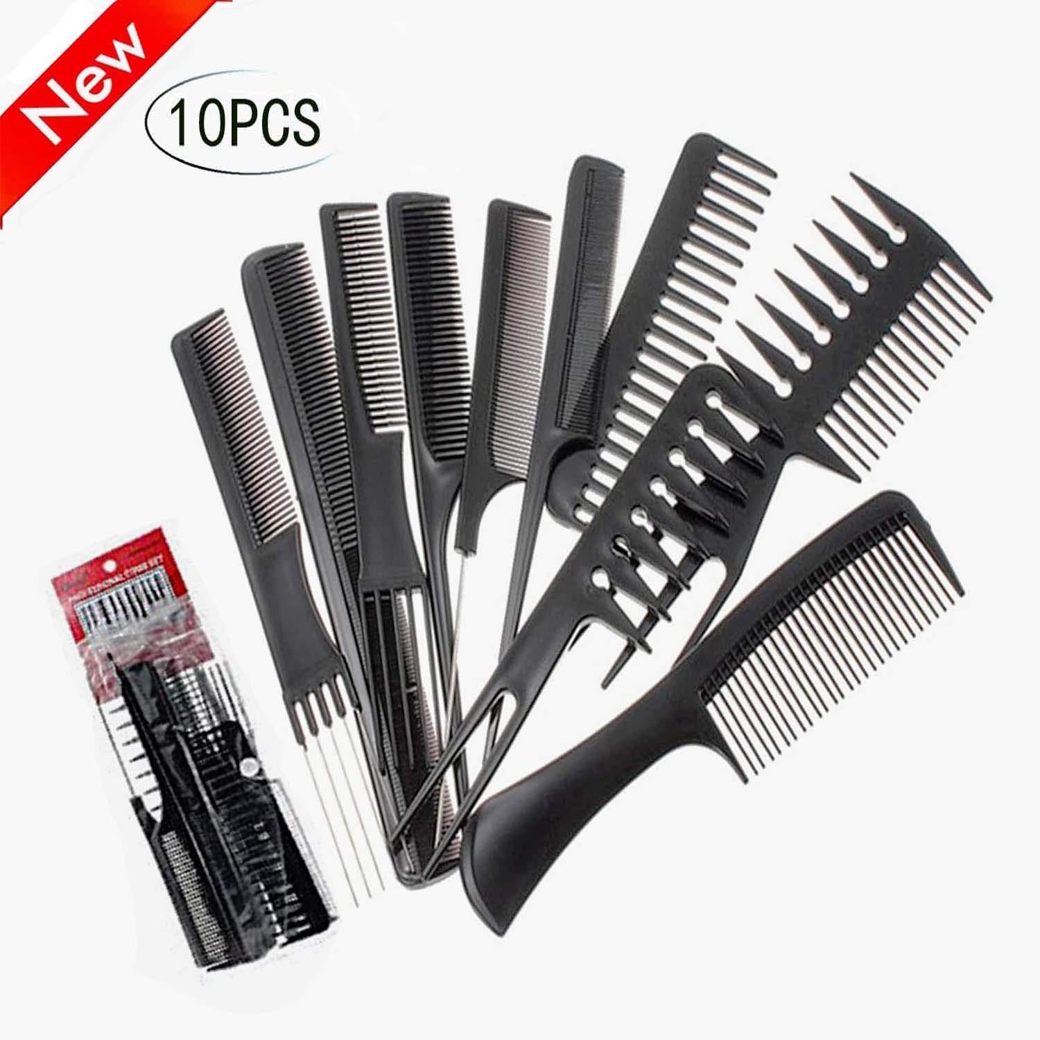 High Quality Pack of 10 Professional Hairdressing Comb