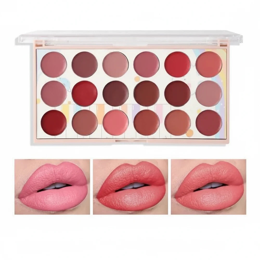 Miss Rose Lipstick Palette 18 Colors