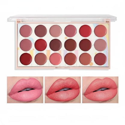 Miss Rose Lipstick Palette 18 Colors