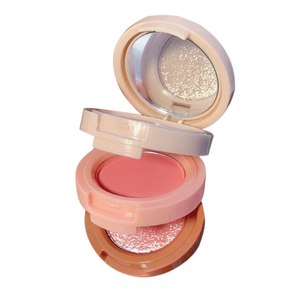 3in1 Blusher + Highlighter Shade 02