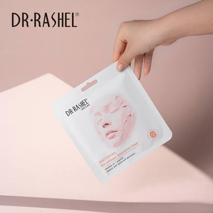 Dr Rashel Whitening Bio-collagen Absorption  Mask Pack of 12