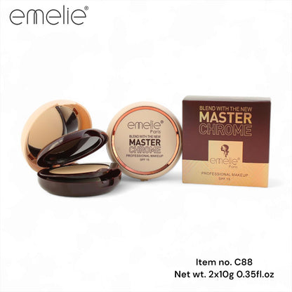 Emelie Master Chrome Compact Powder