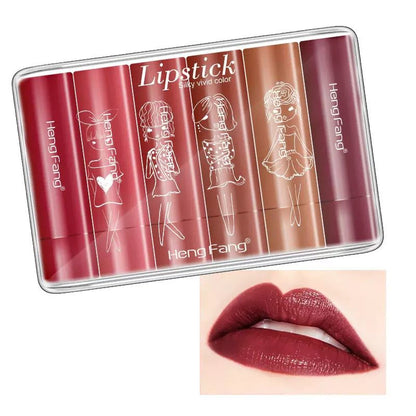 Hengfang 6pcs Lip Stiick