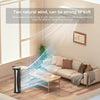 USB Powered Smart Tower Air Conditioner 3x Speed Bladeless Air Cooling Fan With LED Light