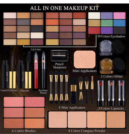 Miss Rose 58 Color Professional Makeup Kit