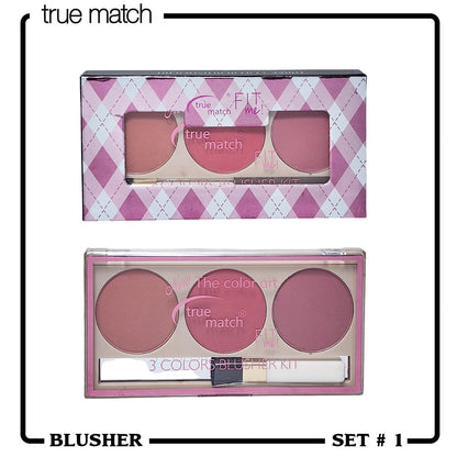 True Match Fit Me 3 Color Blush