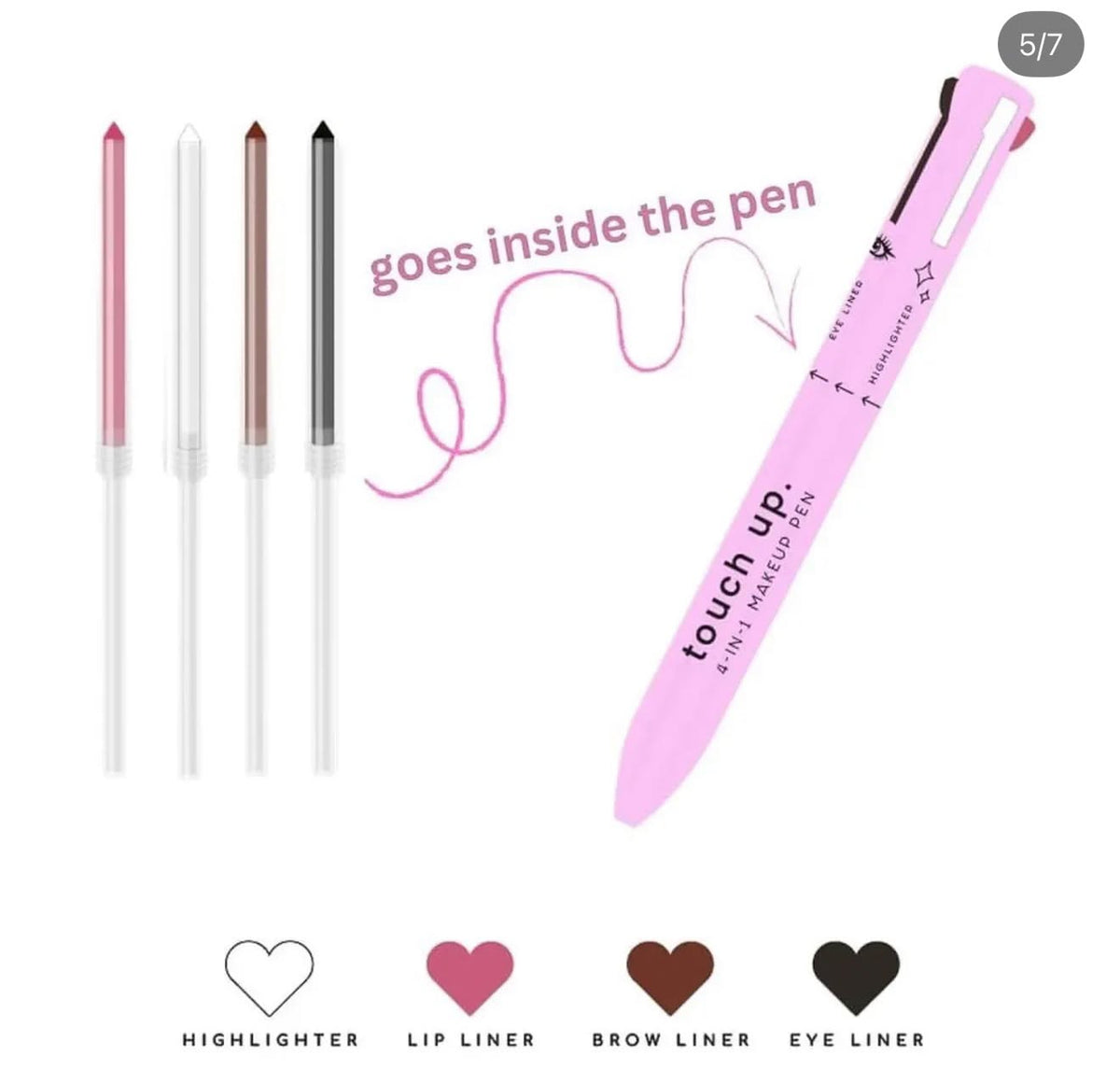 Hudamoji 4in1 Makeup Touchup Pen