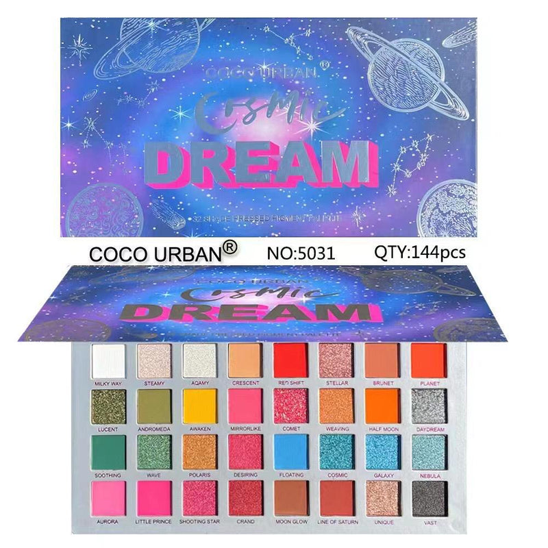 Coco Urban Cosmic Dream 32 Colors Eyeshadow Palette