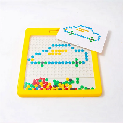 Magnetic Beads Doodle Drawing Board For Toddlers