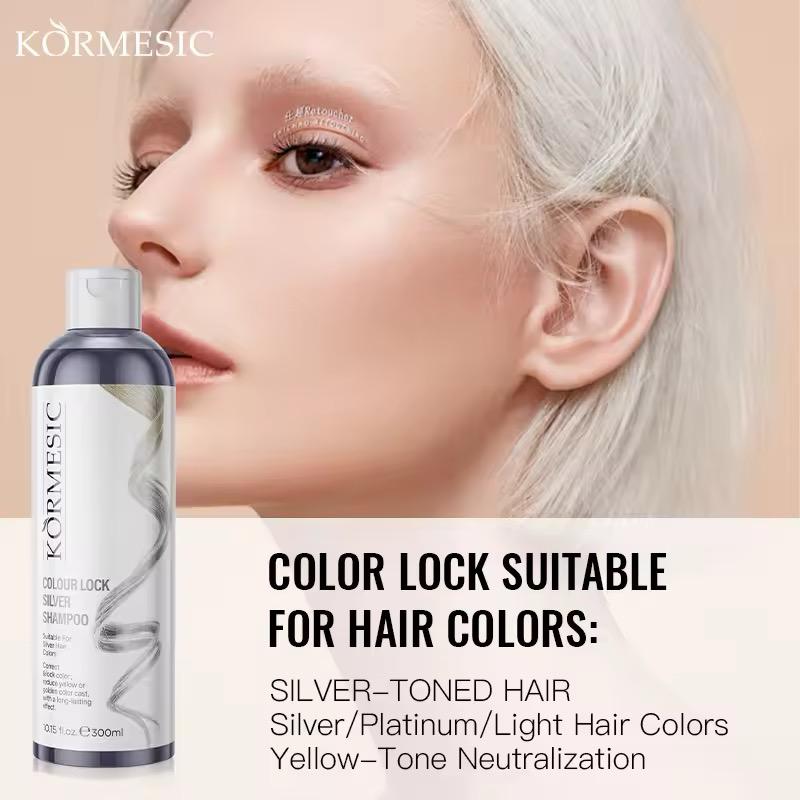 KORMESIC Anti Frizz Conditioning Anti Latching Repair Damage Vegan Color Lock Shampoo 300ml