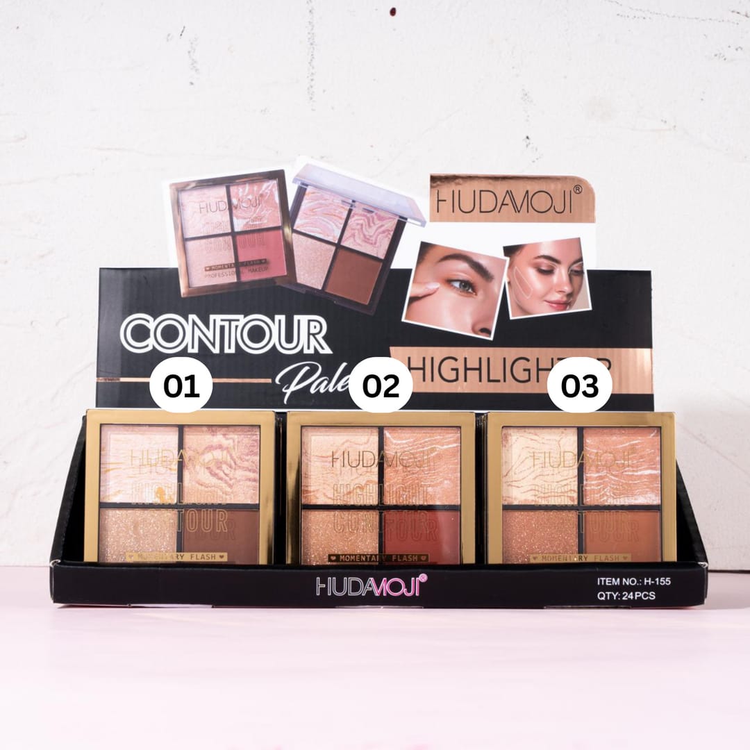 Hudamoji Highlitter Palette
