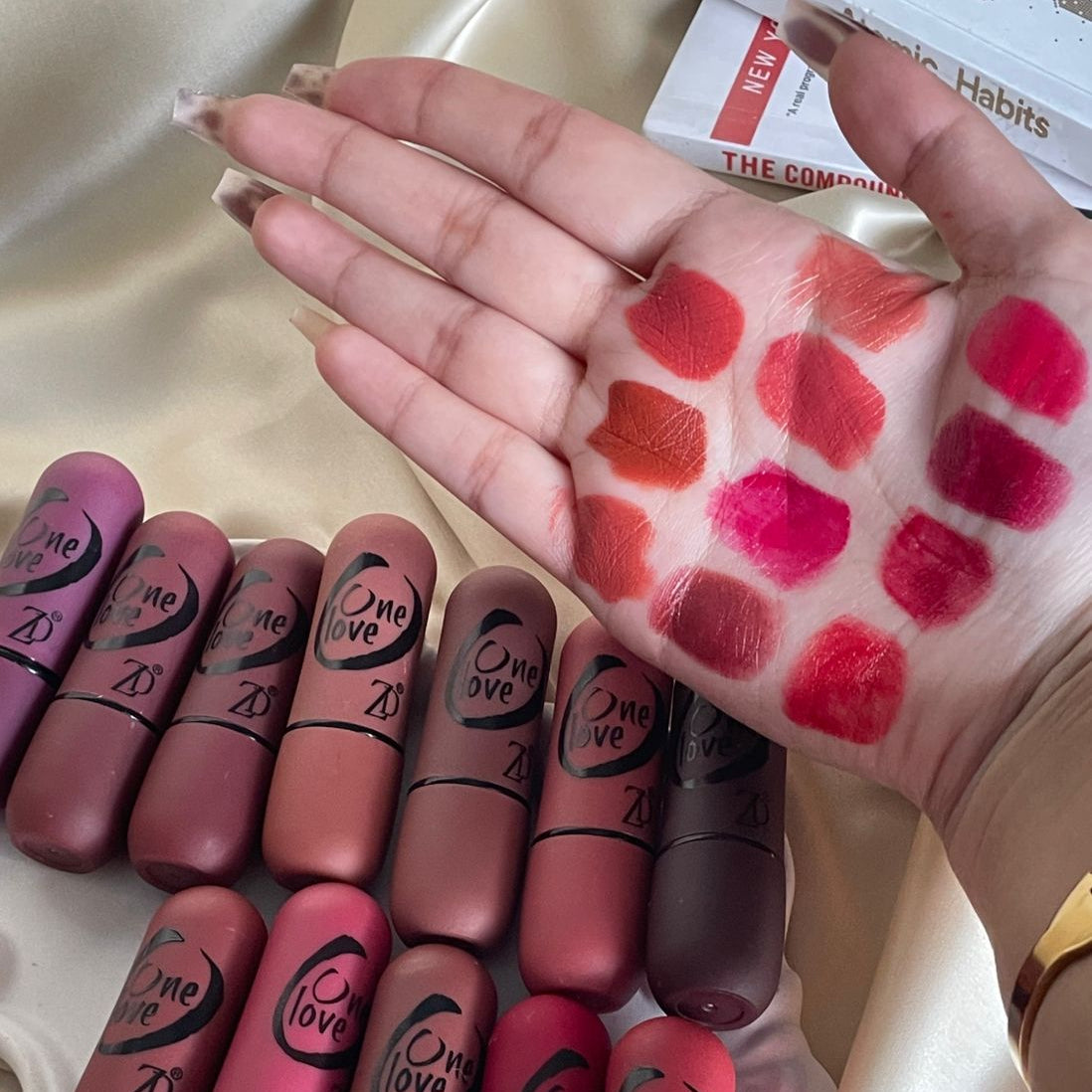 One Love Matte Lipstick Pack of 12