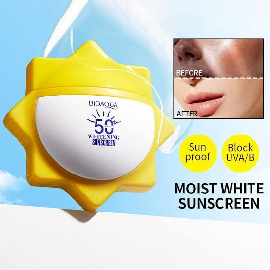 Bioaqua Anti UVB Sun Block Skin Protector Whitening 50SPF Sunscreen 40g