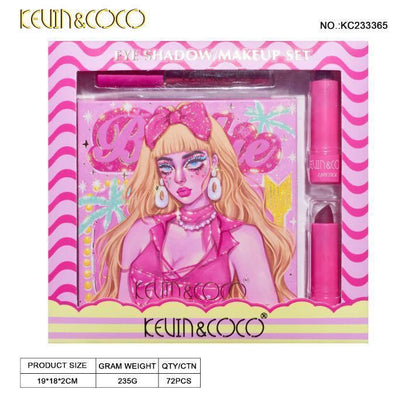 Kevin & Coco 26 Color Barbie Makeup Kit