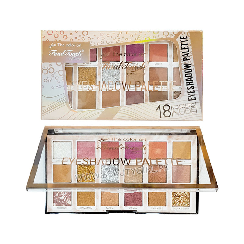Final Touch 18 Colors Nude Eyeshadow Palette