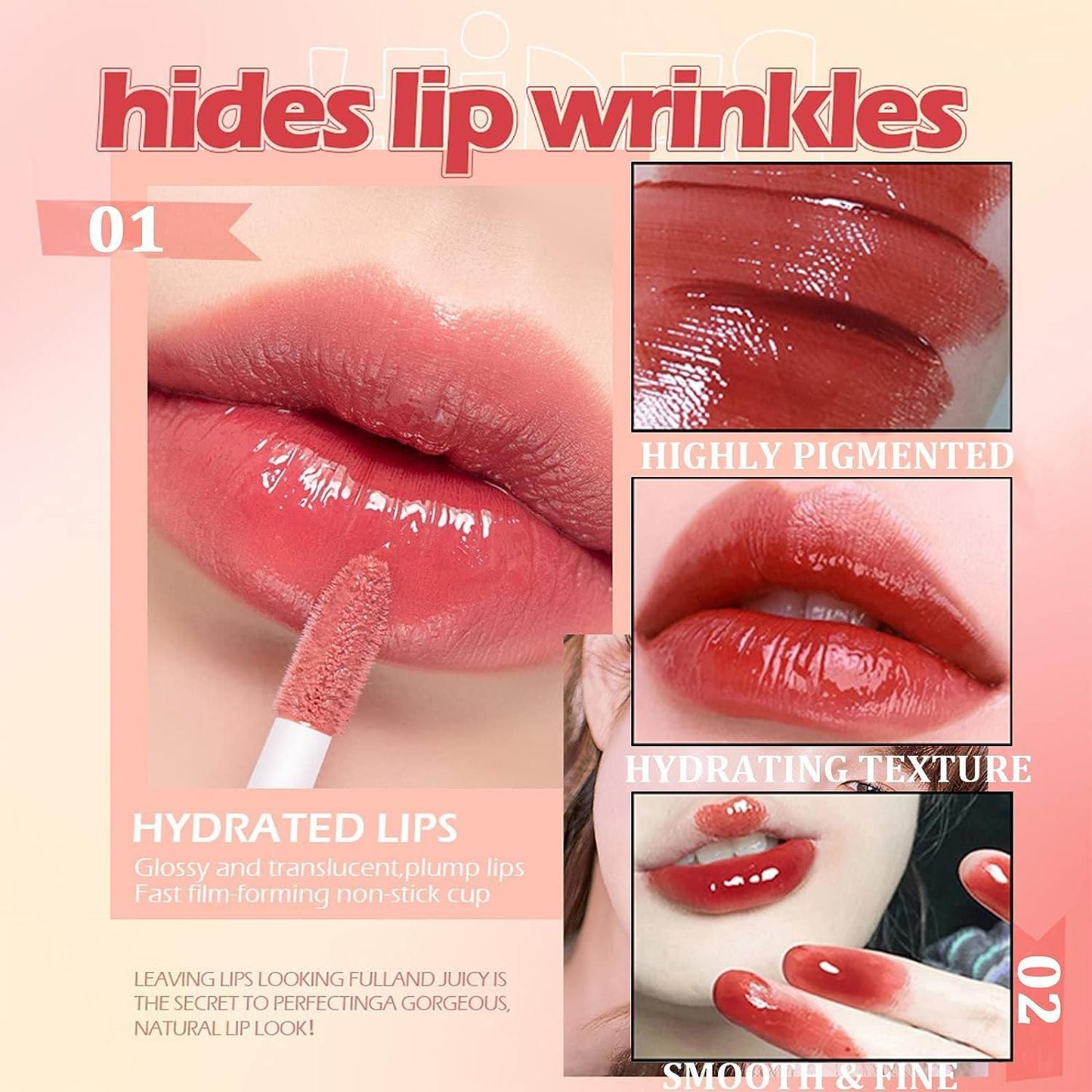 Dragon Ranee Heart Mini Lip Tint 6Pcs Set