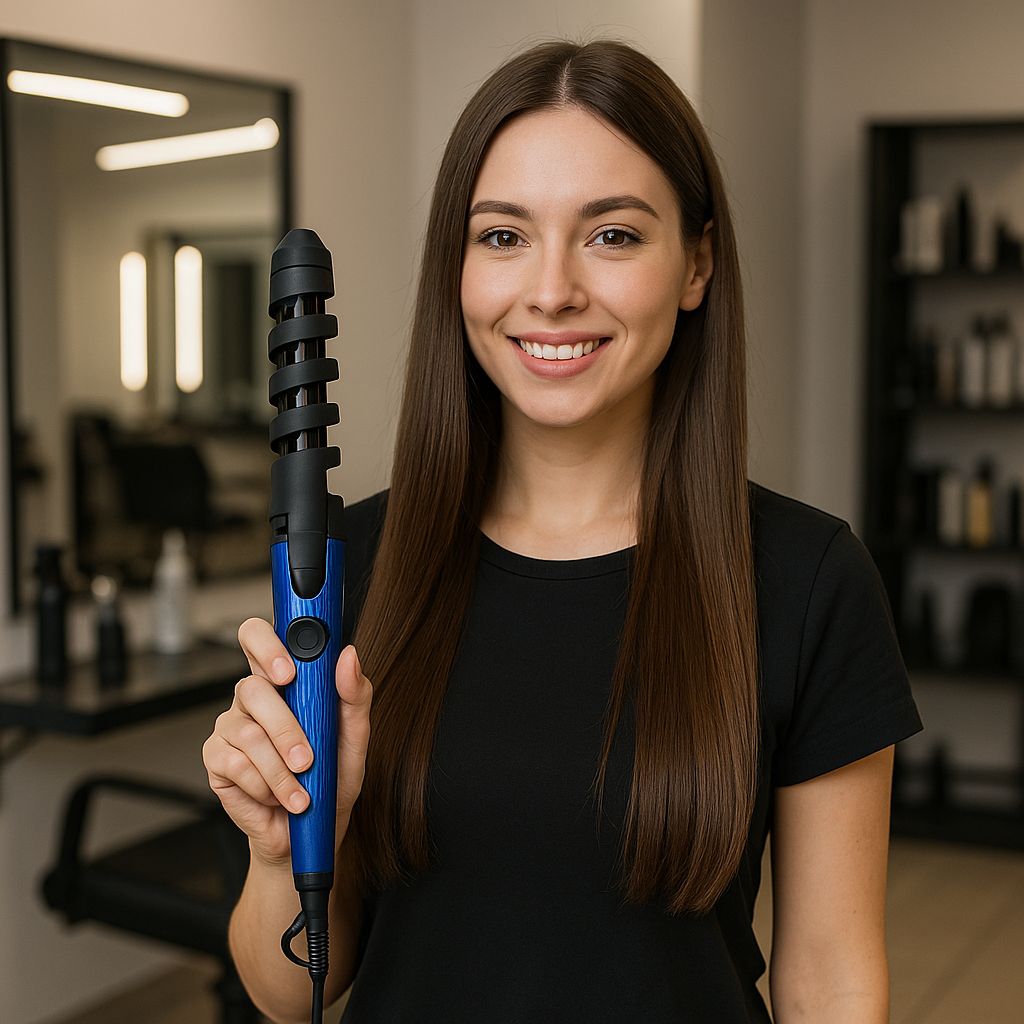 Portable Electric Hair Curler Ceramic Curling Iron Hair Styling Maker