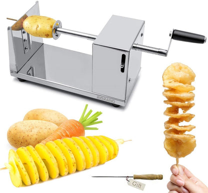 Spiral Potato Slicer Stainless Steel High Quality