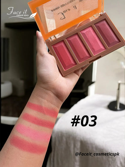 Face It 4-Color Blush & Contour Palette