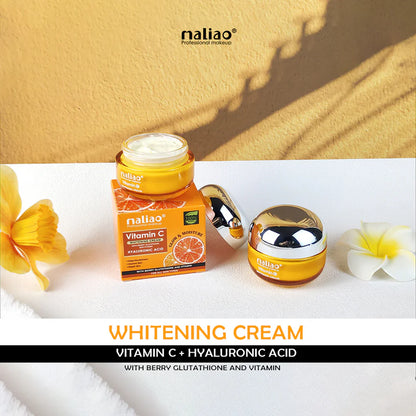 Maliao Vitamin C Whitening Cream With Berry Glutathione & Hyaluronic Acid Face Cream