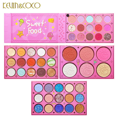 51-Color Ice Cream Eyeshadow & Highlighter Palette