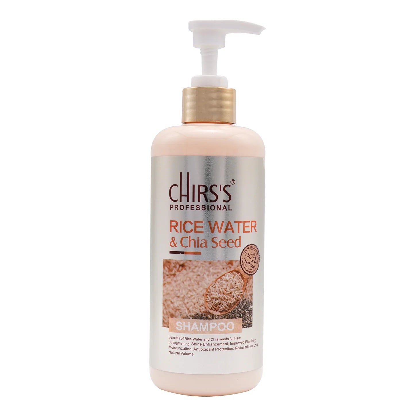 CHIRS'S Rice Water & Chia Seed Shampoo 400ml