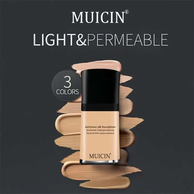 Muicin Silky Smooth Luminous Silk Foundation