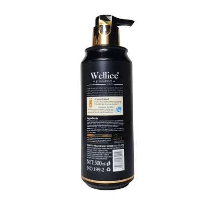 Wellice Caviar Keratin & Amino Acids 2in1 Shampoo
