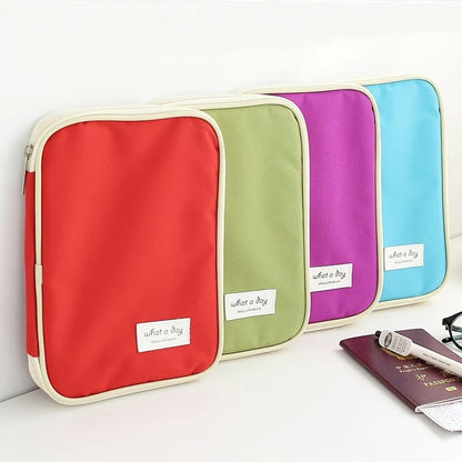 Multifunctional Passport Wallet Travel Bag Passport Holder Travel Pouch 156151