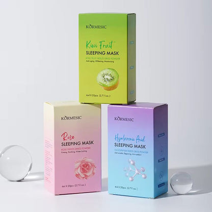 Kormesic Gentle Repair Skin Care Facial Mask Moisturizer Oil Control Hyaluronic Acid Sleeping Mask