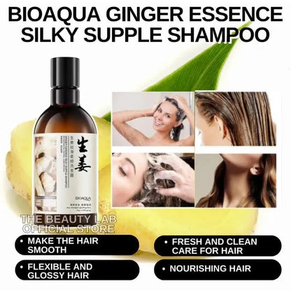 Bioaqua Ginger Essence Silky Supple Shampoo 250ml