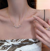 4 Heart Magnetic Trendy High Quality Necklace