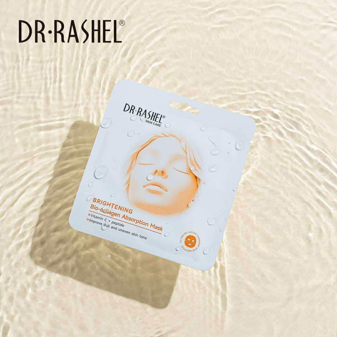 Dr Rashel Brightening Bio-collagen  Absorption Mask Pack Of 12