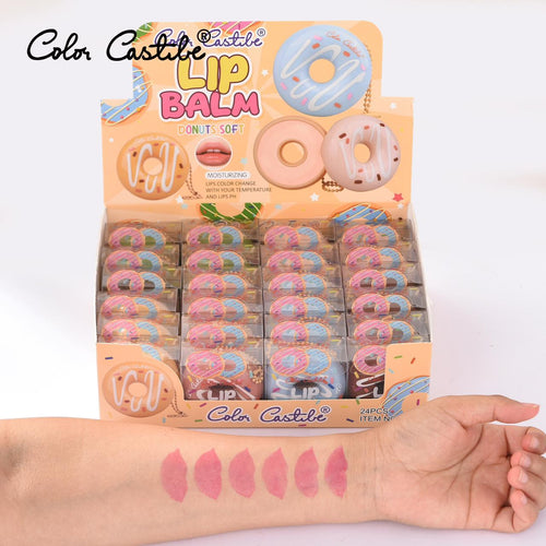 Color Castle Donut Lip Balm each