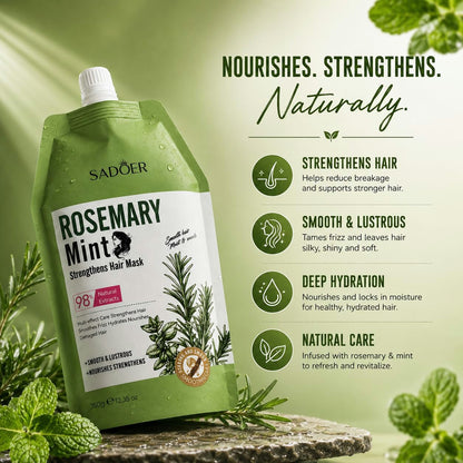 Sadoer Rosemary Mint Hair Mask 350g