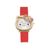 Kitty Cute Rubber Straps Watch