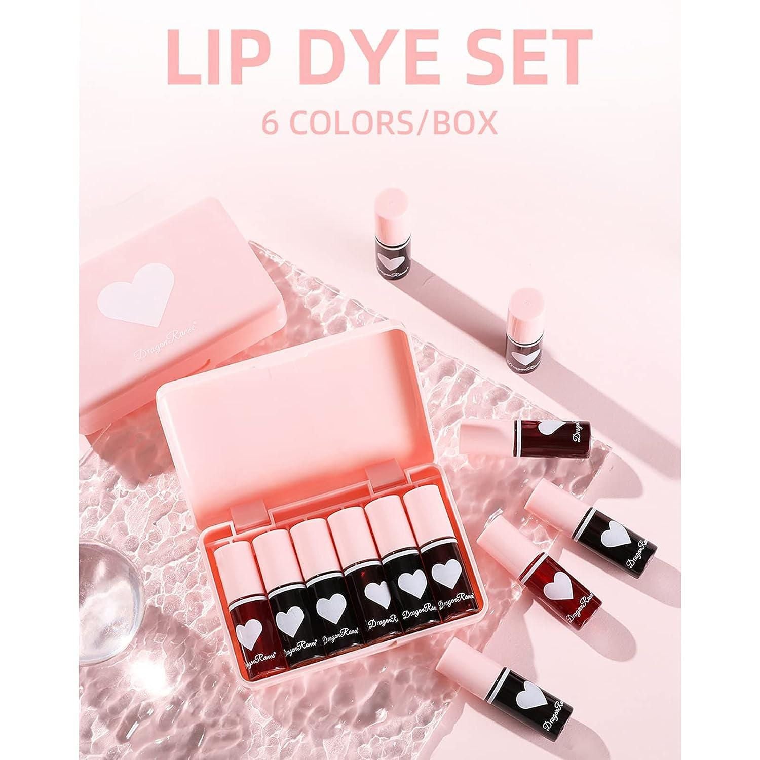 Dragon Ranee Heart Mini Lip Tint 6Pcs Set