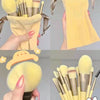 13 Pcs Makeup Brushes Set With Pouch Blending Beauty Soft Make Up Tool