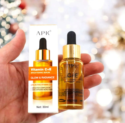 APK Vitamin C+E Brightening Glow & Radiance Serum 30ml