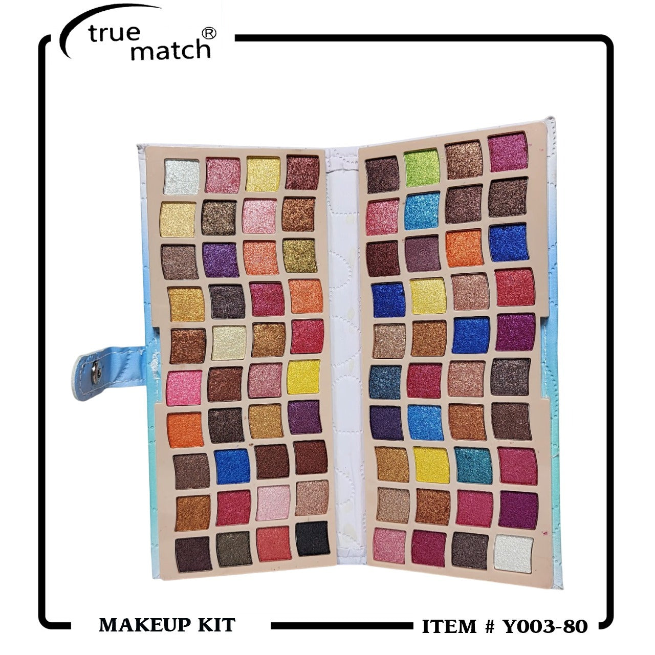 True Match 80 Color Eyeshadow Palette