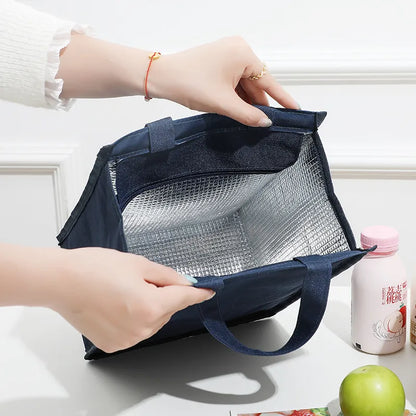 Portable Thermal Insulated Kids Lunch Box Food Bag 21321