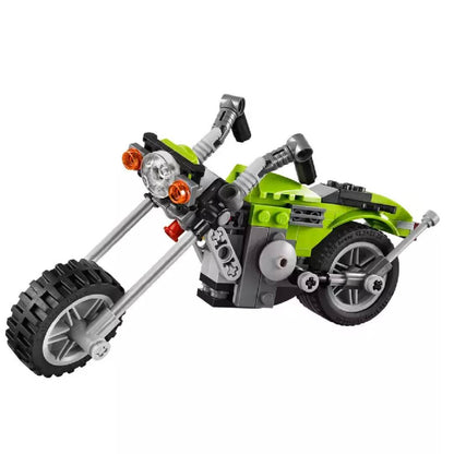 3in1 Architect Series Super Bike Building Block Architect Blocks Highway Cruiser Toy Set