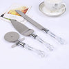 Pizza Cutter Lifter And Knife 3 Pcs Set
