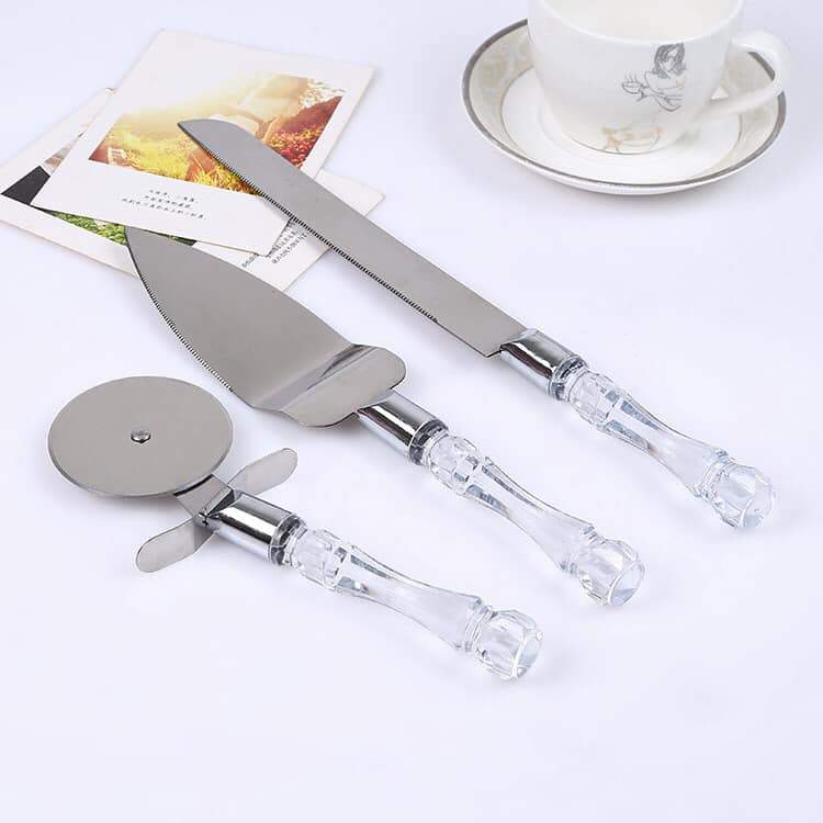 Pizza Cutter Lifter And Knife 3 Pcs Set